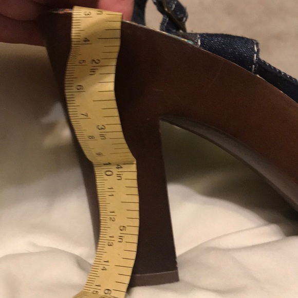 ROCKETDOG denim strappy sandals - Picture 2 of 8